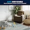 Flash Furniture Kids Recliner, 26" to 39" x 28", Upholstery Color: Brown, Weight Capacity: 90 lb. BT-7985-KID-MIC-BRN-GG - alternate 5